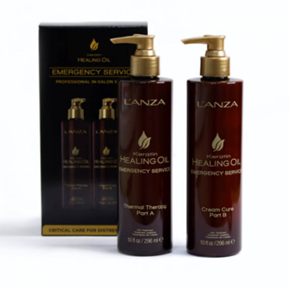 L'ANZA KHO Emergency Thermal Back Bar Kit / Набір для процедури відновлення волосся