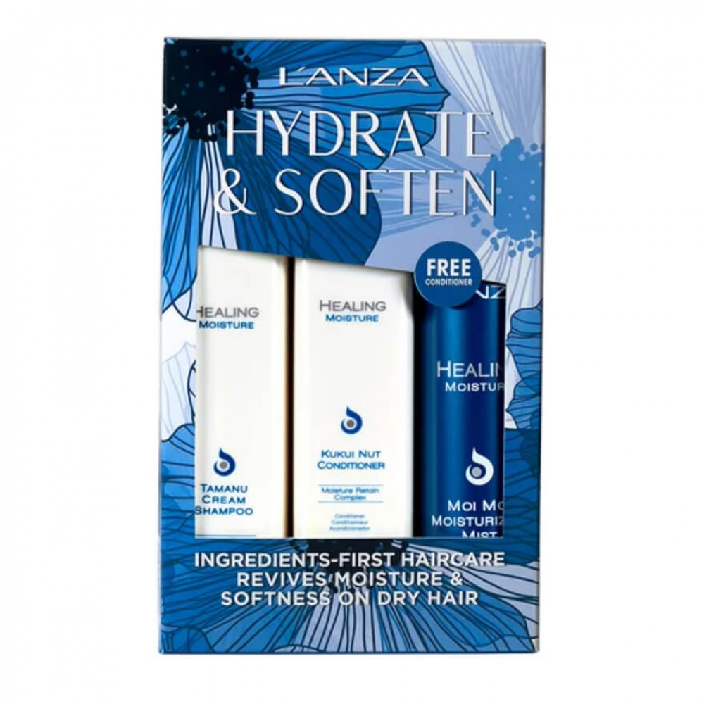 L'ANZA Набор Healing Moisture Holiday Trio Box