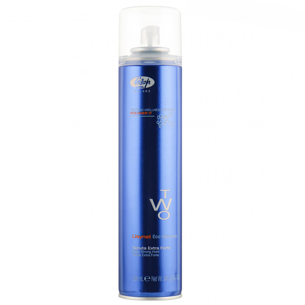 Lisap Lisynet Two Eco Extra Strong Лак без газа екстра сильной фиксации, 300 ml