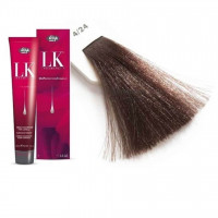 Крем-фарба Lisap LK Cream Color OPC 4/24 - шатен попелясто-махагоновий, 100 мл