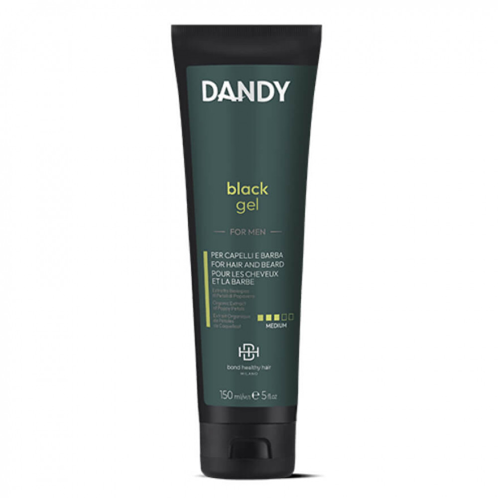 LISAP Dandy black gel чорний камуфлюючий гель, 150 ml