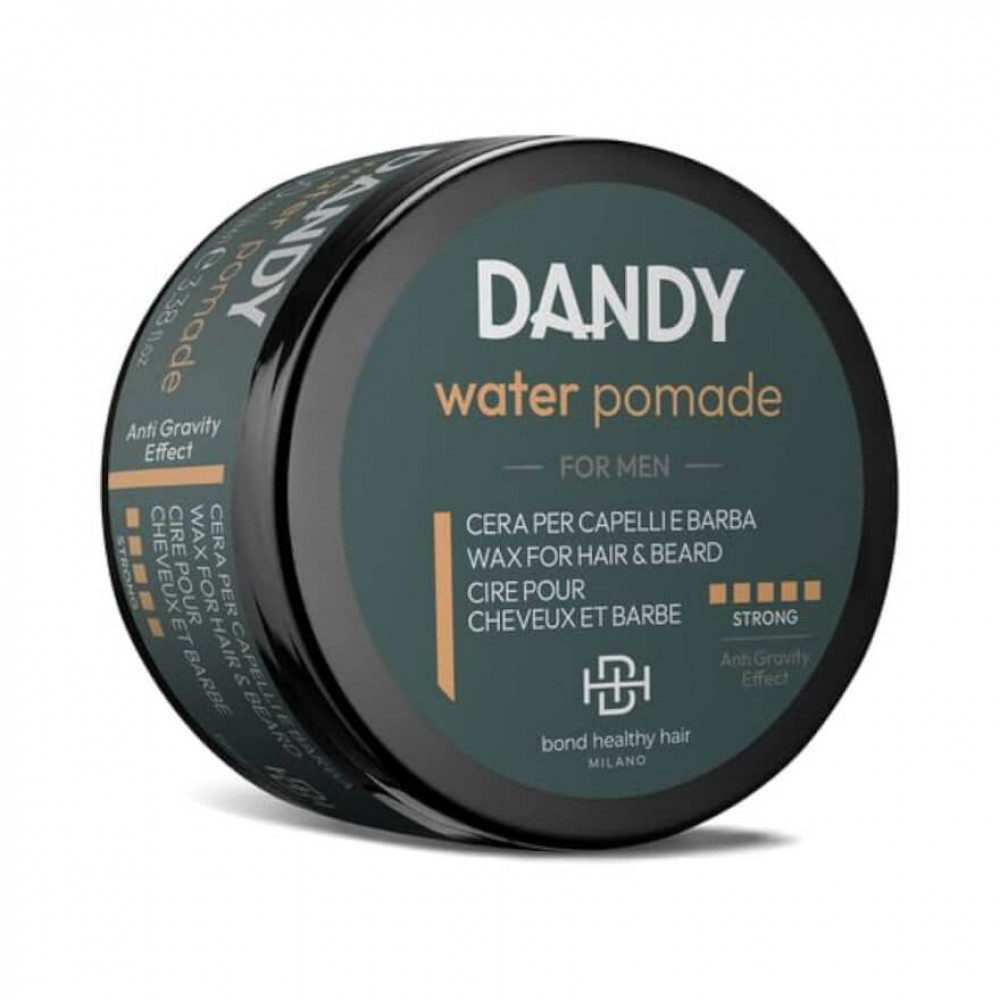 LISAP Dandy water pomade глянцевий віск для волосся та бороди, 100 ml