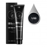 Lisap Крем-краска Escalation 1/00 ​​черный глубокий, 100 ml