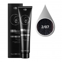 Lisap Крем-краска Escalation 2/07 угольный, 100 ml