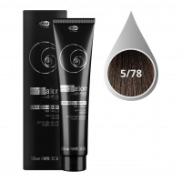 Lisap Крем-краска Escalation 5/78 шатен бежево-фиолетовый, 100 ml