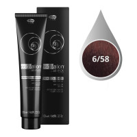 Lisap Крем-краска Escalation 6/58 темный красно-фиолетовый блондин., 100 ml