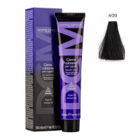 DCM Hair color cream 4/20 шатен пепельно-матовый, 100 ml