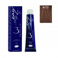 Lisap Easy Absolute 3, 6/72 тёмный блондин бежевый холодный, 60 ml