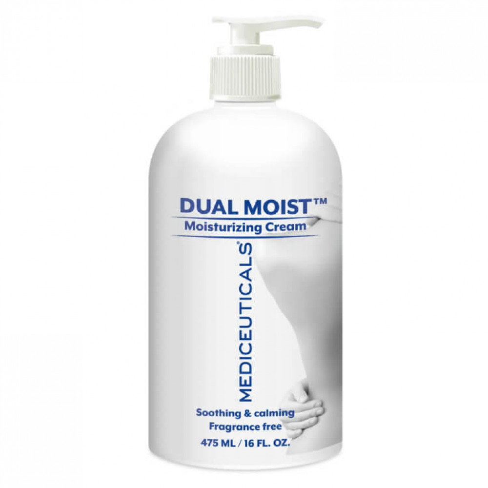 Mediceuticals Крем для увлажнения и заживления кожи рук и тела Dual Moist, 475 ml