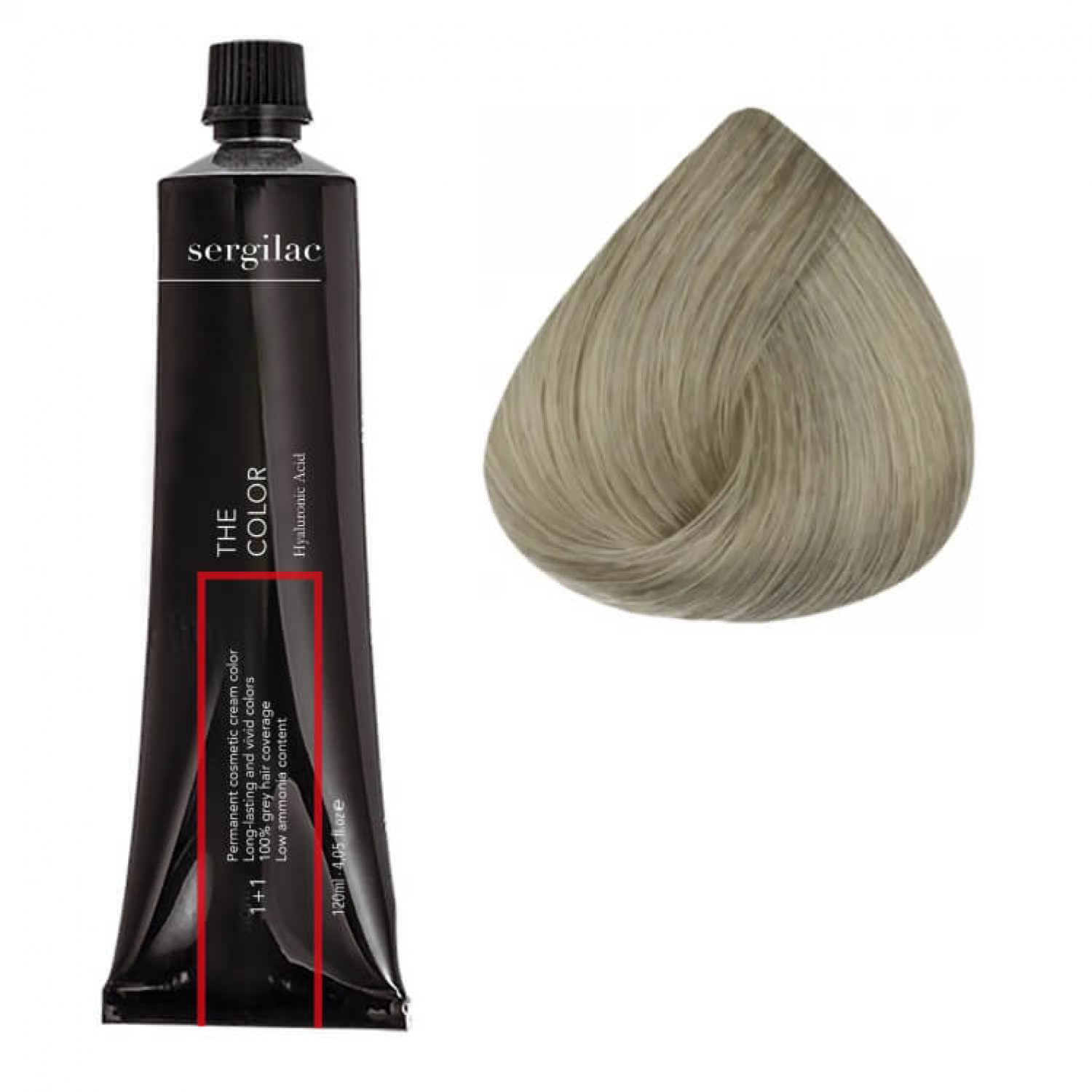 Крем-краска для волос SERGILAC №12.11, 120 ml НФ-00021376