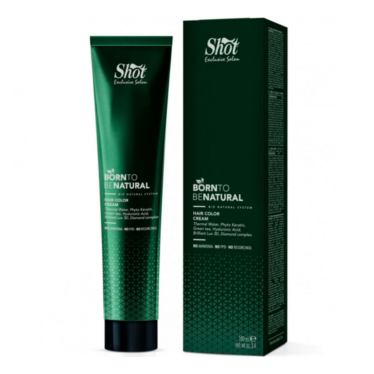 Shot Born to be NATURAL 10.1EX экстра блонд пепельный б амиака, 100 ml НФ-00015555