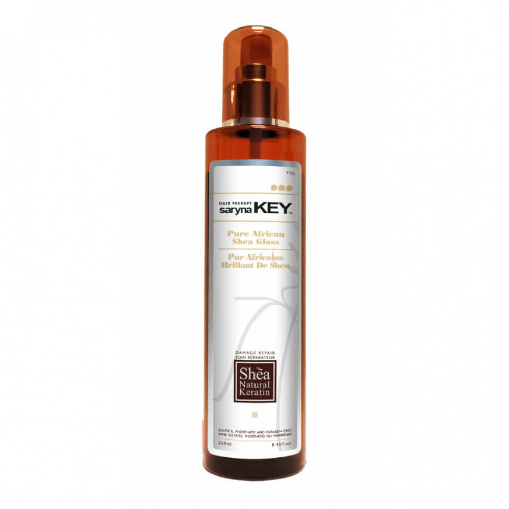 Saryna Key Spray Shine with Shea Butter for Damaged Hair - Saryna Key Спрей-блиск з маслом Ши для пошкодженого волосся, 250ml