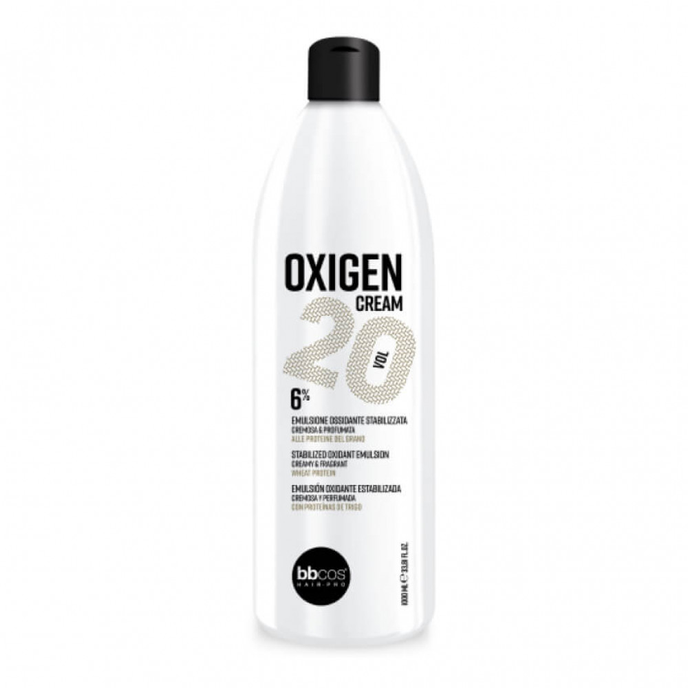 Bbcos OXIGEN CREAM Окислитель кремообразный 20 volume 1000 мл. (6%)