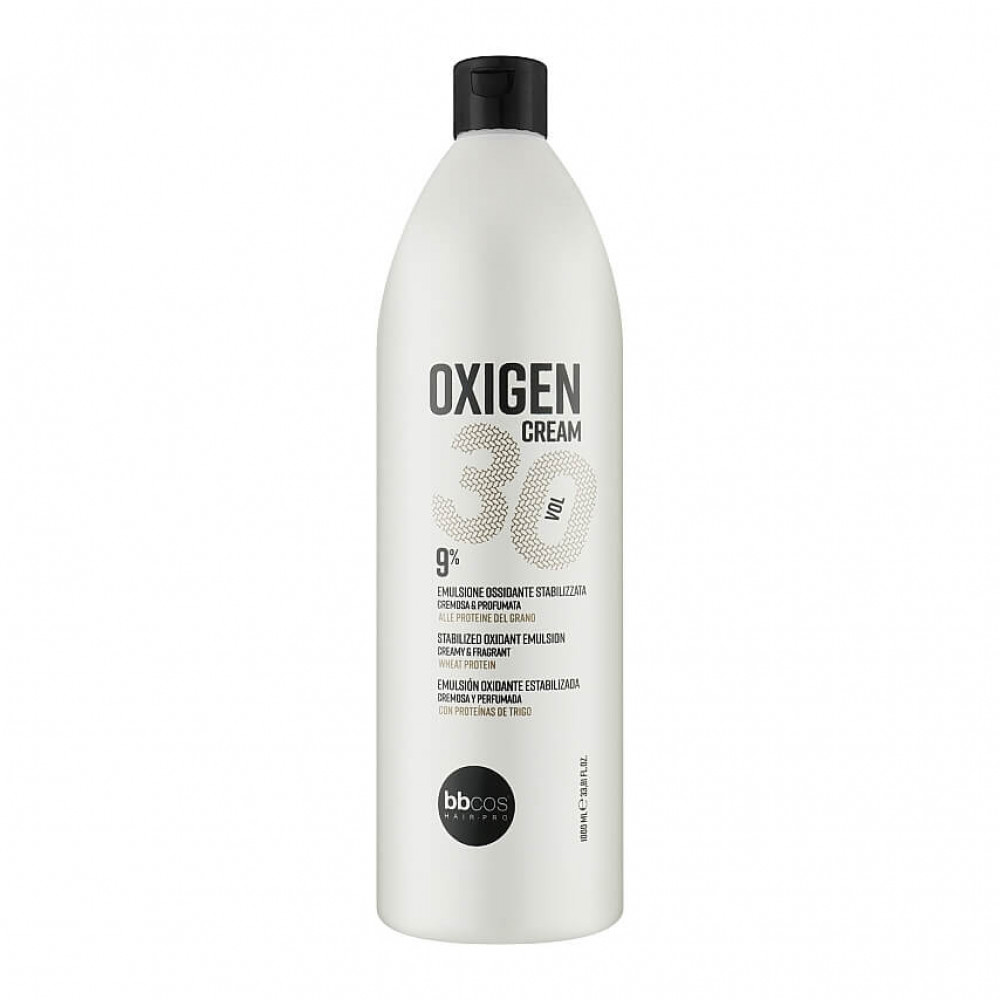 Bbcos OXIGEN CREAM Окисник кремоподібний 30 volume 1000 мл. (9%)