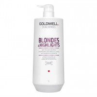 Goldwell Шампунь DSN Blondes&Highlights проти жовтизни для освітленого волосся, 1 л