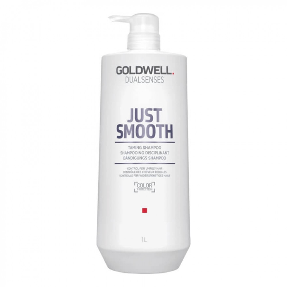 Goldwell Шампунь DSN Just Smooth, що розгладжує для неслухняного волосся, 1 л