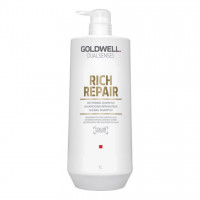 Goldwell Шампунь DSN Rich Repair восстанавливающий для сухих и поврежденных волос, 1 л
