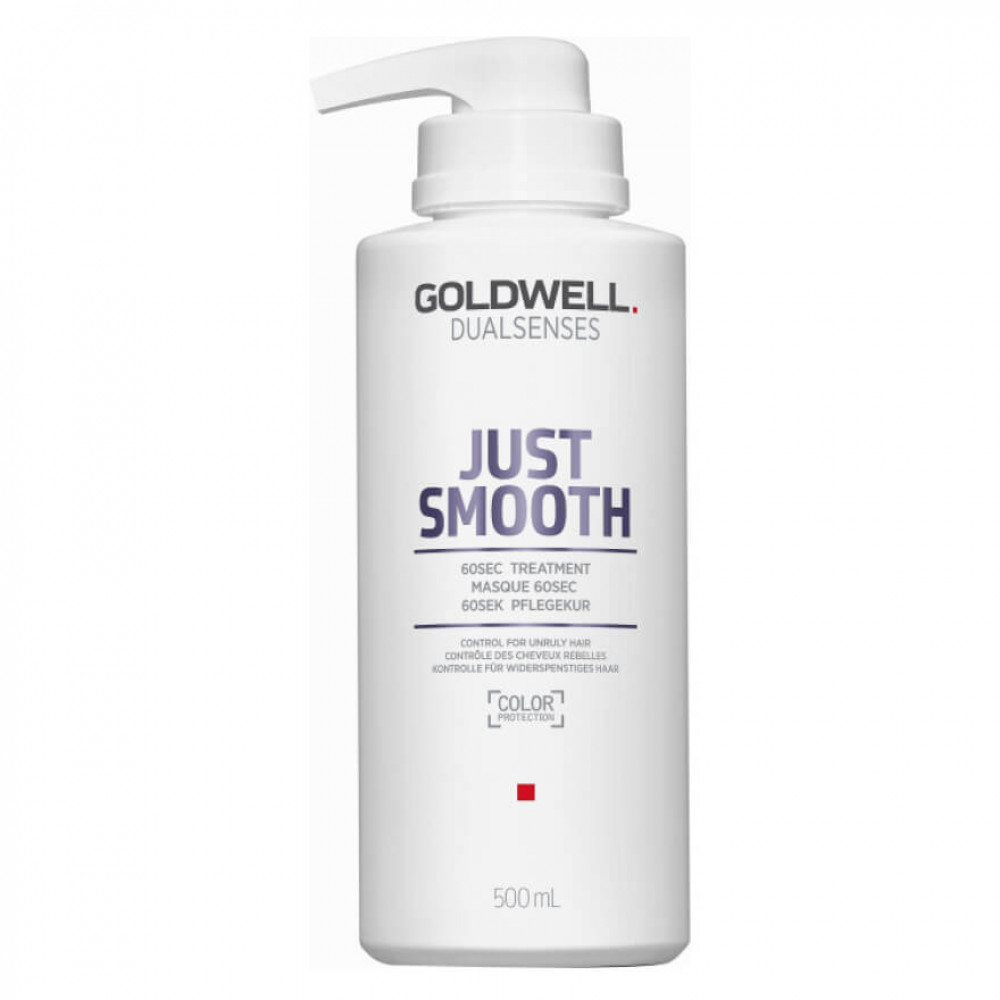 Маска для волосся Goldwell DSN Just Smooth 60 сек. розгладжувальна для неслухняного волосся, 500 мл