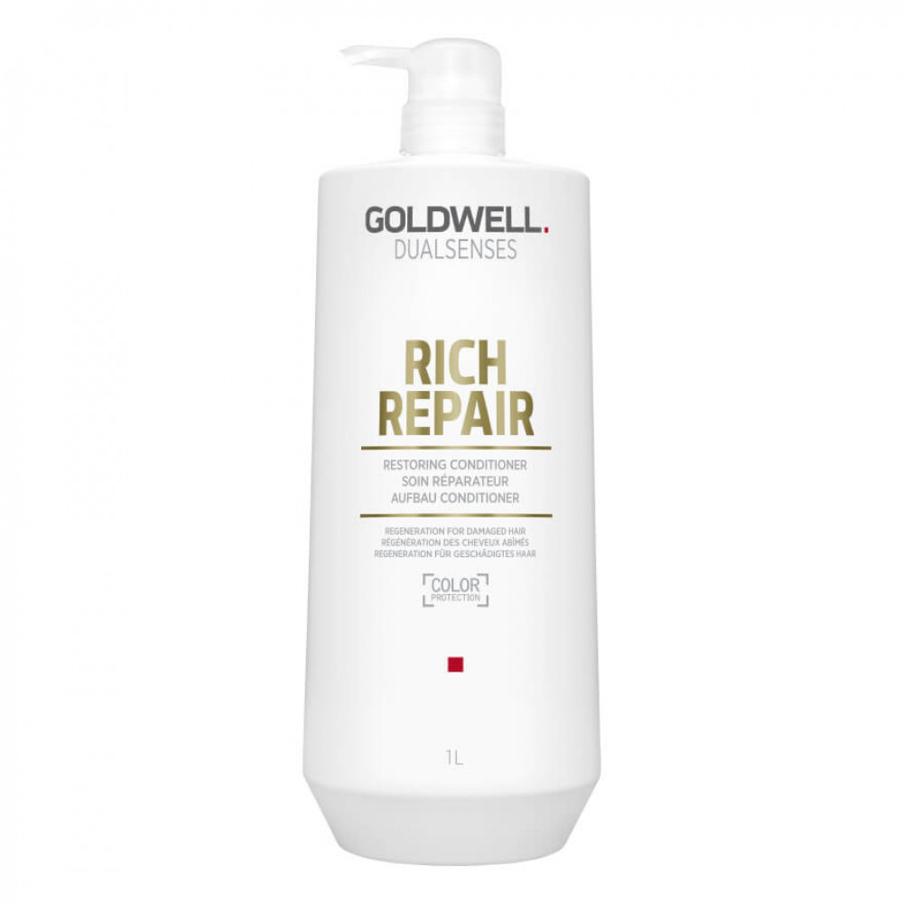 Goldwell Бальзам DSN Rich Repair для сухого та пошкодженого волосся, 1 л