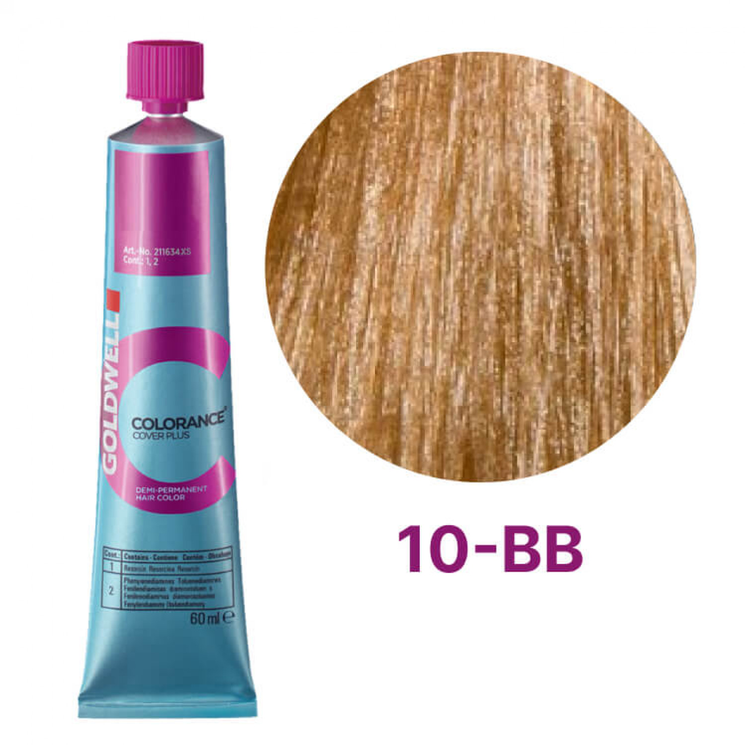 Краска тонирующая Colorance Cover Plus 10-BB песочный пастельно-бежевый, 60 мл. НФ-00022494
