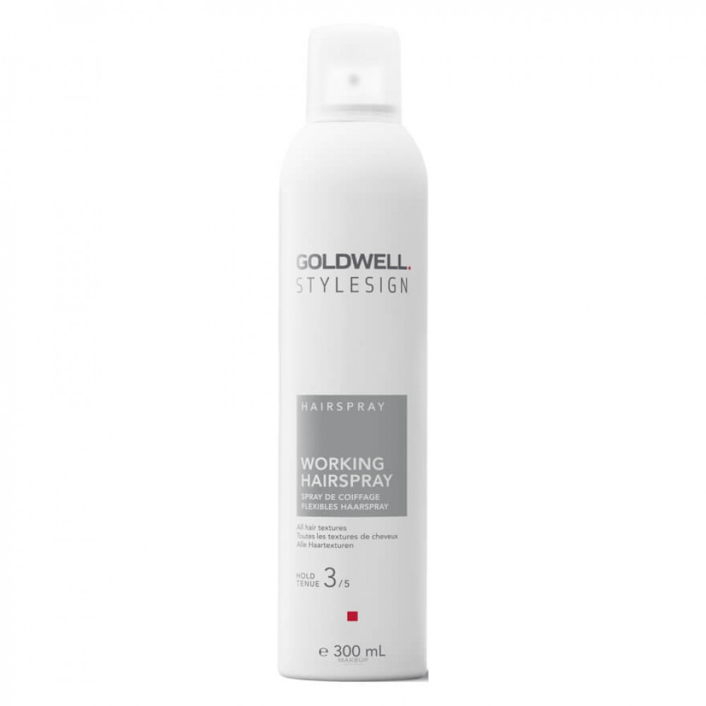 Goldwell Спрей Working Hairspray з блиском середньої фіксації, 300 ml