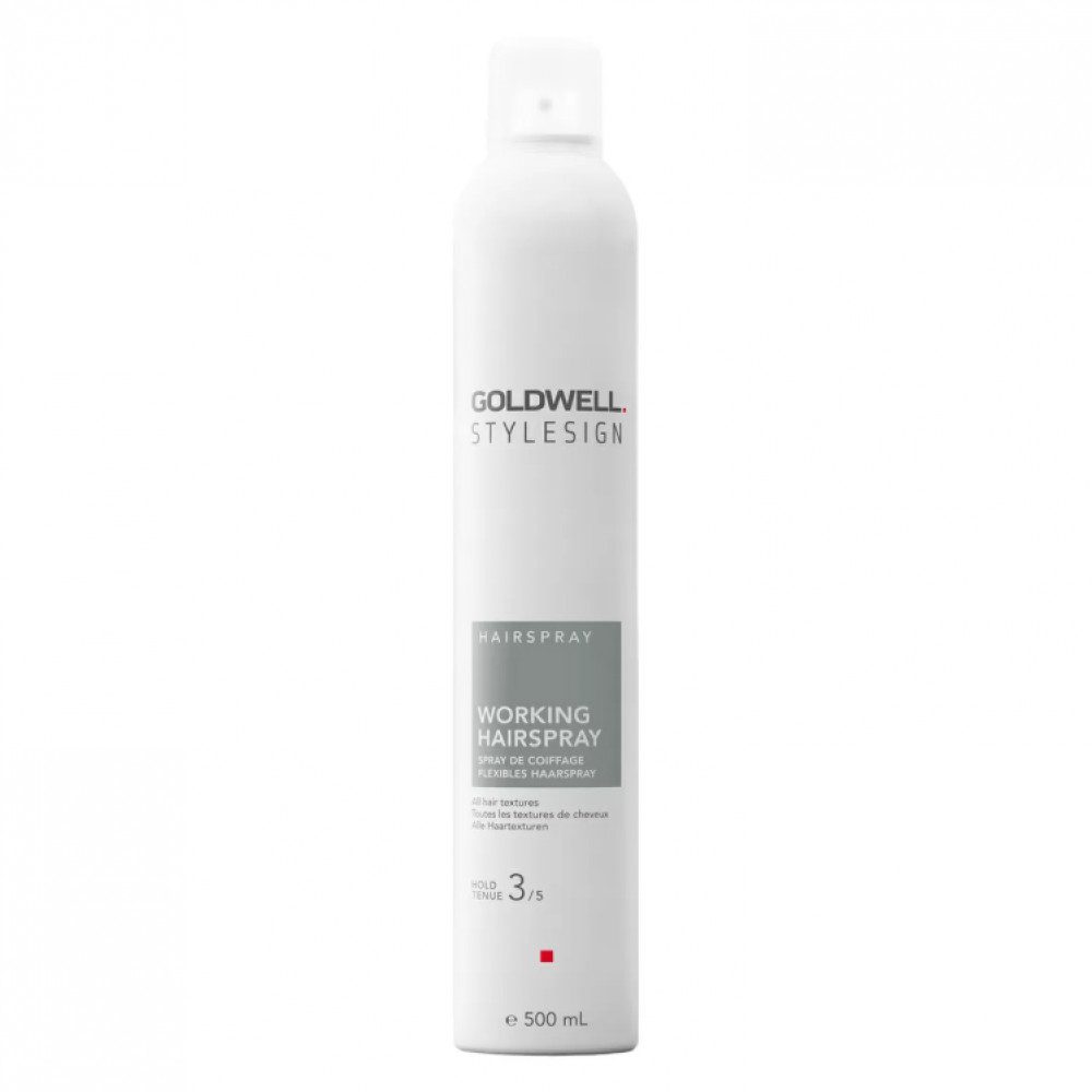 Goldwell Спрей Working Hairspray з блиском середньої фіксації, 500 ml