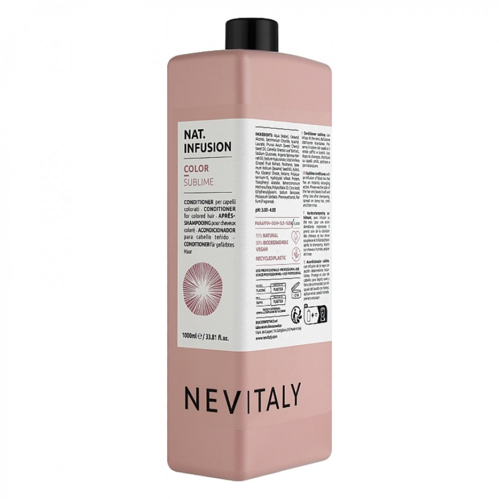 Кондиціонер для фіксації кольору Nevitaly Color Sublime Conditioner, 1000 ml