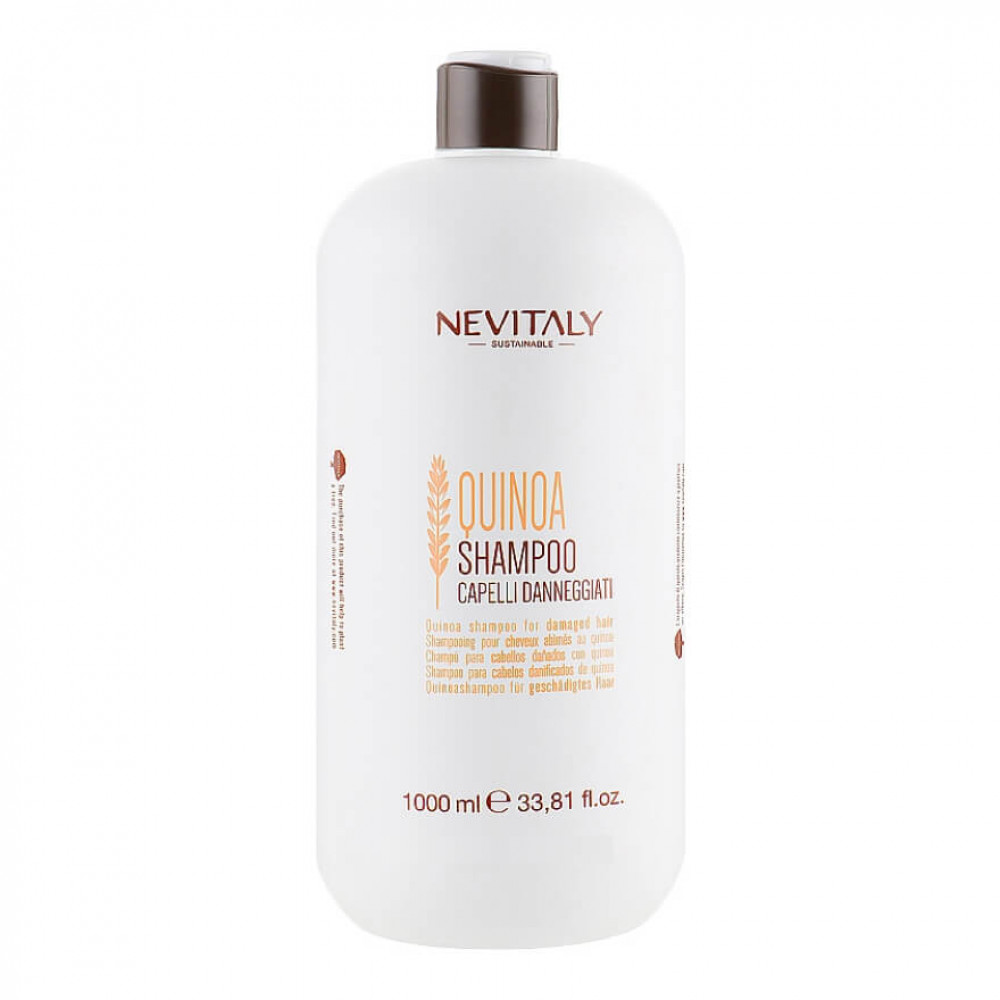 Шампунь з кіноа для пошкодженого волосся Nevitaly Quinoa Shampoo, 1000 ml