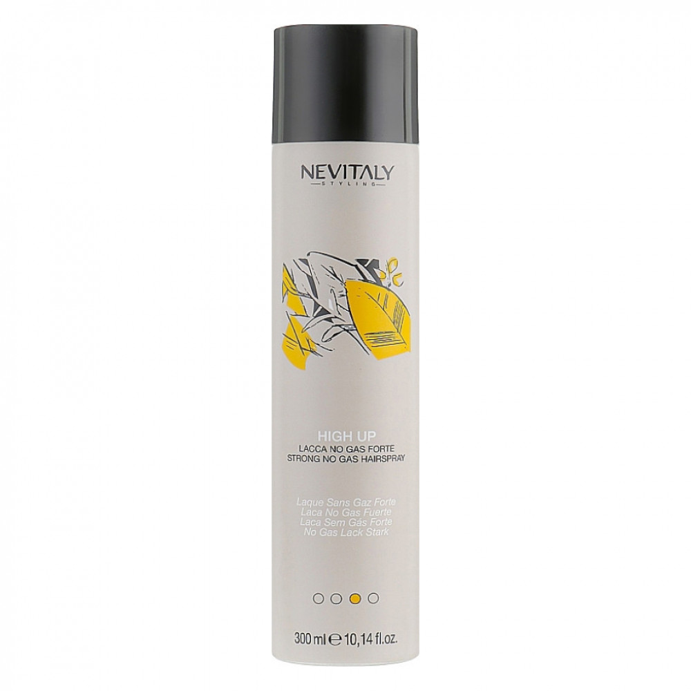 Лак для волосся без газу сильної фіксаціі Nevitaly Strong No Gas Hair Spray, 300 ml