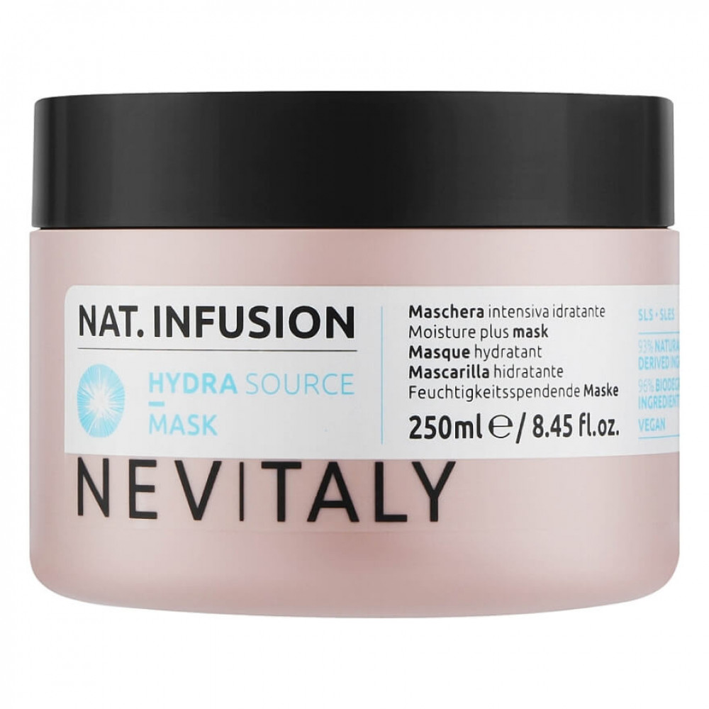 Маска для максимального зволоження сухого волосся Nevitaly Moisture Plus Mask, 250 ml