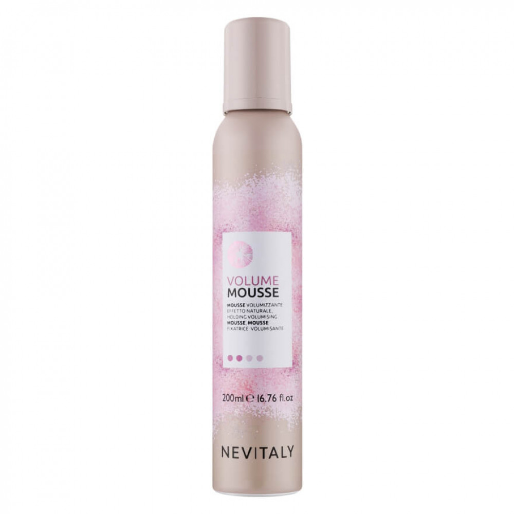 М’який фіксуючий мус для об’єму Nevitaly Volume Style Mousse, 200 ml