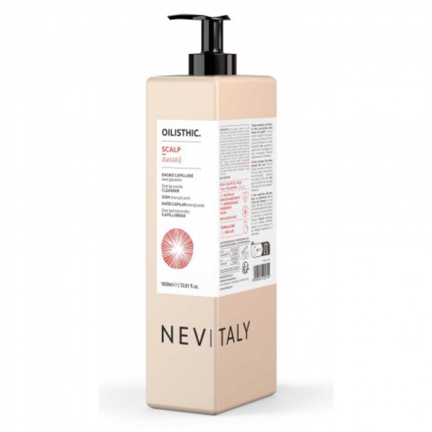 Шампунь против выпадения волос Nevitaly Energy Awake Cleanser, 1000 ml НФ-00026251