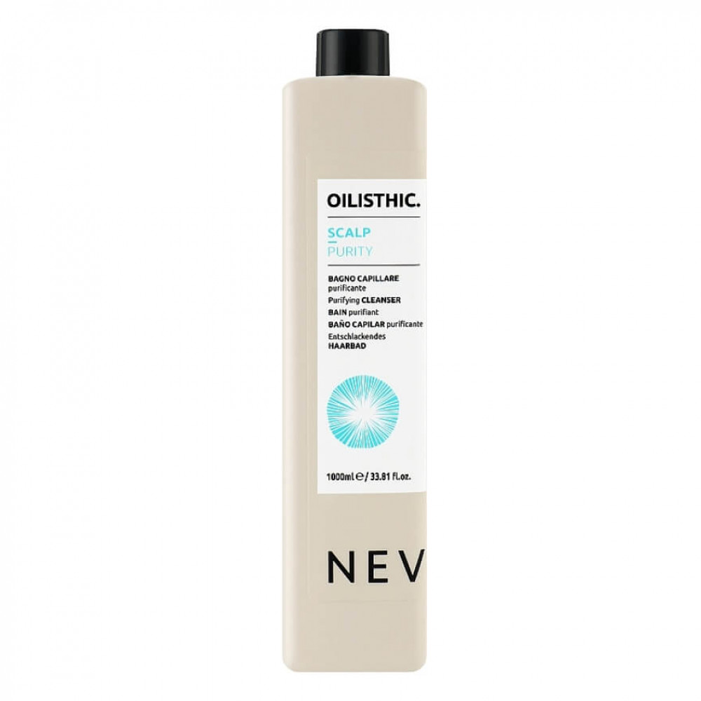 Шампунь для жирної шкіри голови та схильної до лупи Nevitaly Purifying Cleanser, 1000 ml