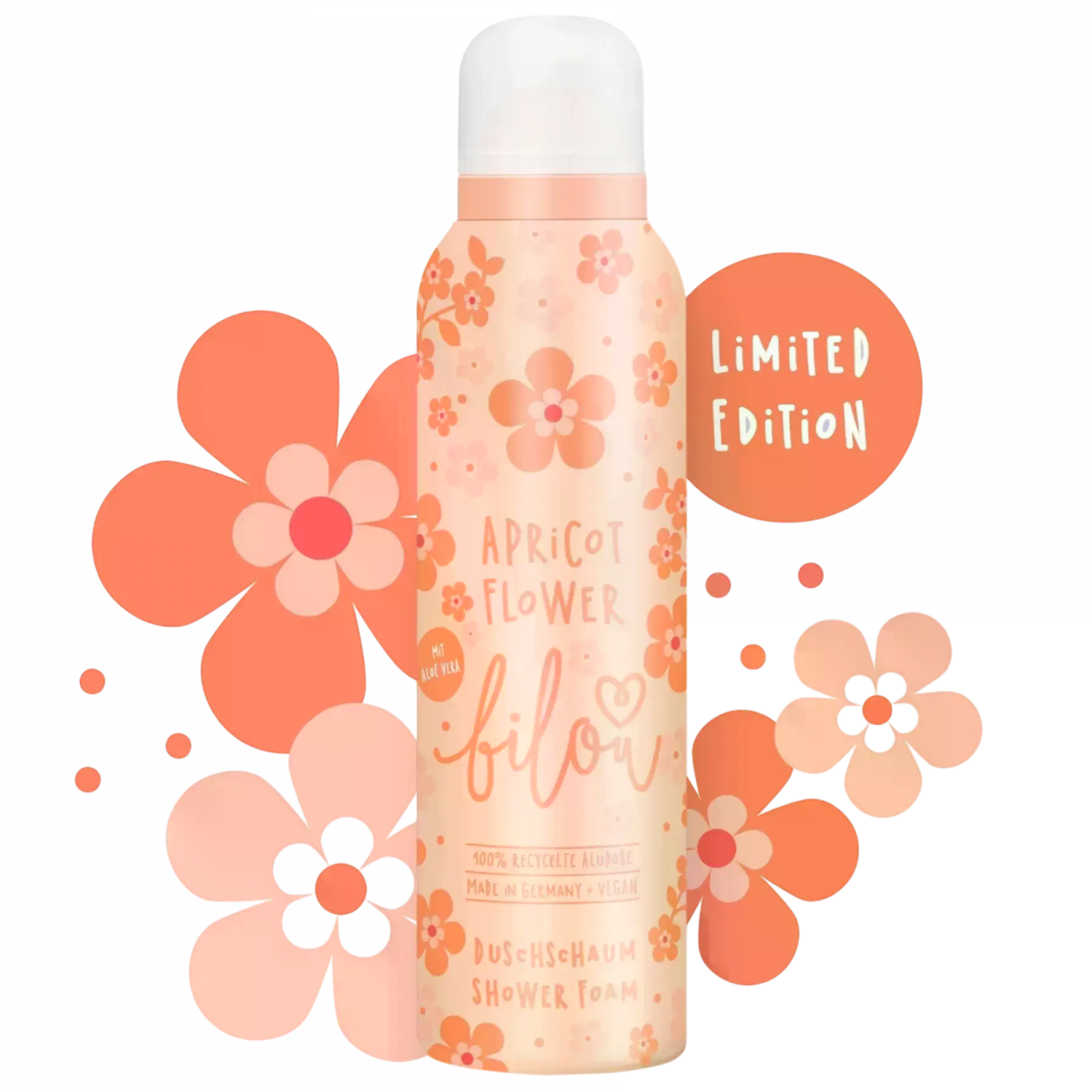 Пенка для душа Bilou Apricot Flower 200 мл 4260437291600