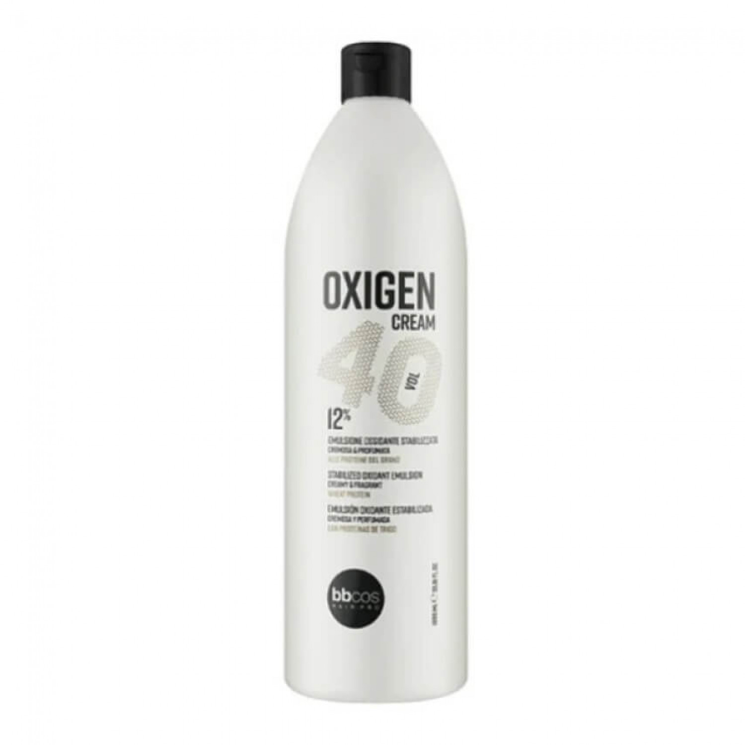 Bbcos OXIGEN CREAM Окислитель кремообразный 40 volume 1000 мл. (12%) 8051566449989