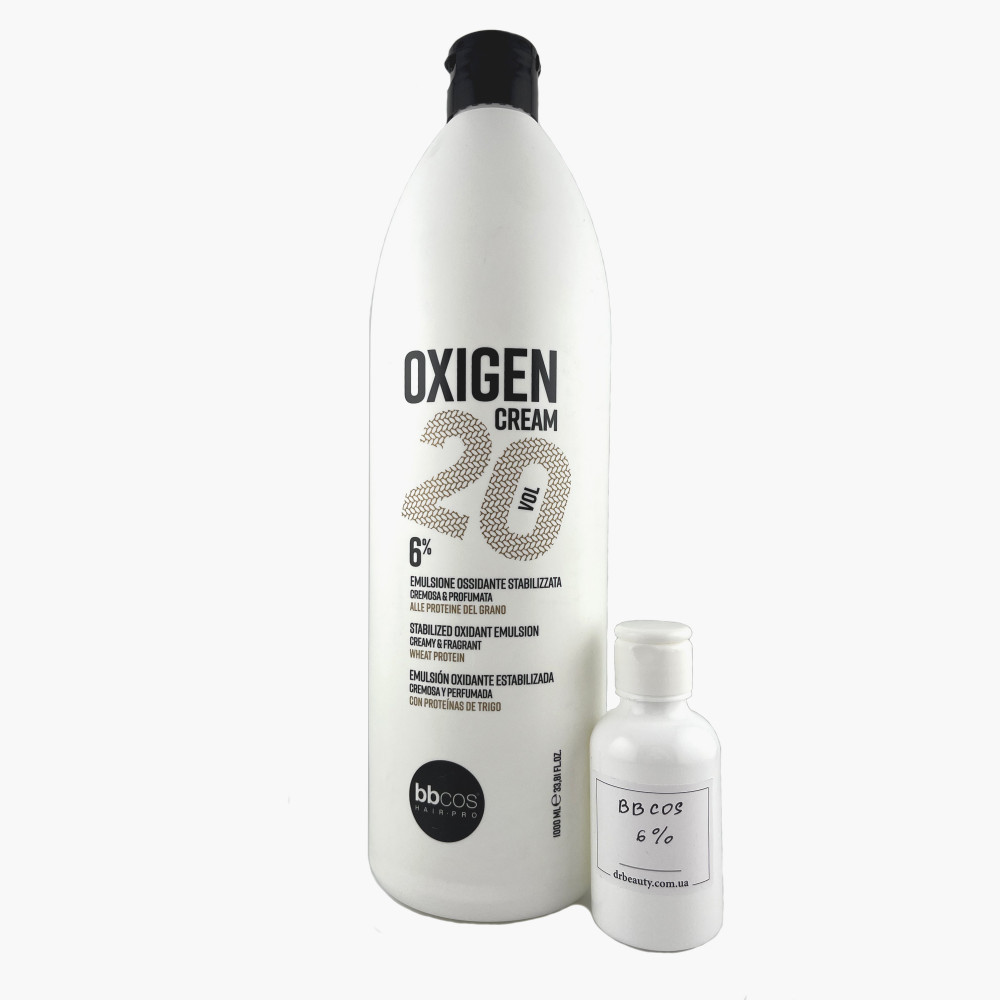 Bbcos OXIGEN CREAM Окисник кремоподібний 20 volume 50 мл. (6%)