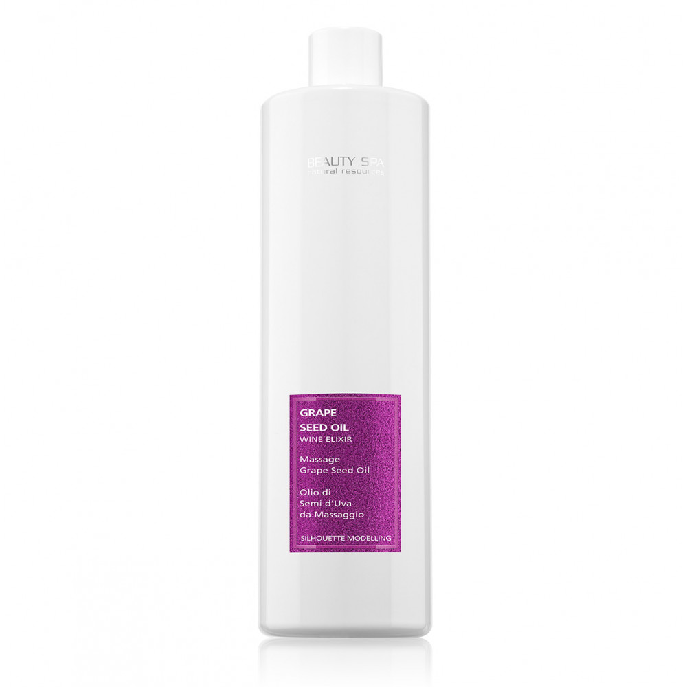 BEAUTY SPA GRAPE SEED OIL WINE ELIXIR Масажне анти-ейдж масло для обличчя та тіла, 1000 ml