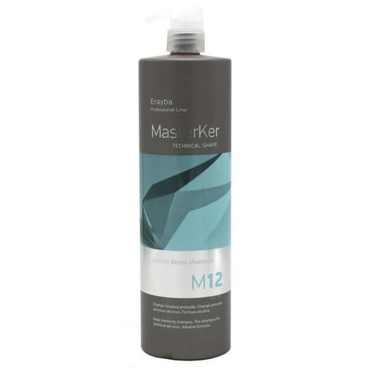 Шампунь глубокой очистки Erayba Masterker M12 Keratin Detox Shampoo, 1000 мл НФ-00024195