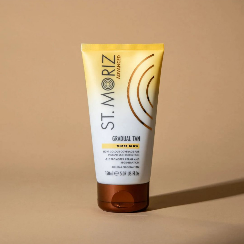 Лосьйон для автозасмаги з антивіковим ефектом St.Moriz Advanced Tinted Gradual Tan Lotion, 150ml