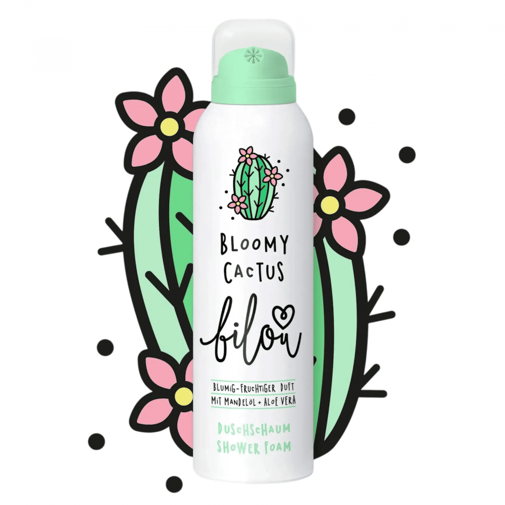 Пінка для душу Bilou Bloomy Cactus 200 мл