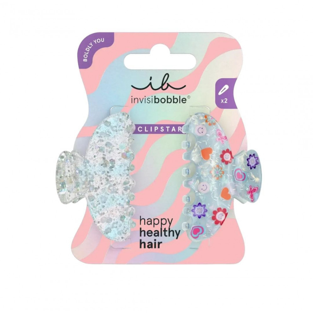 Заколка для волосся invisibobble CLIPSTAR Cosmic Glow