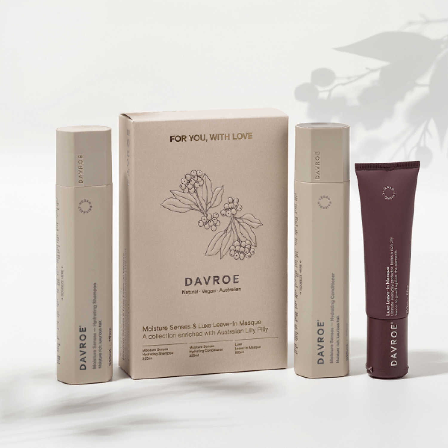 DAVROE Набор Davroe Moisture Senses Mothers Day Trio НФ-00029292