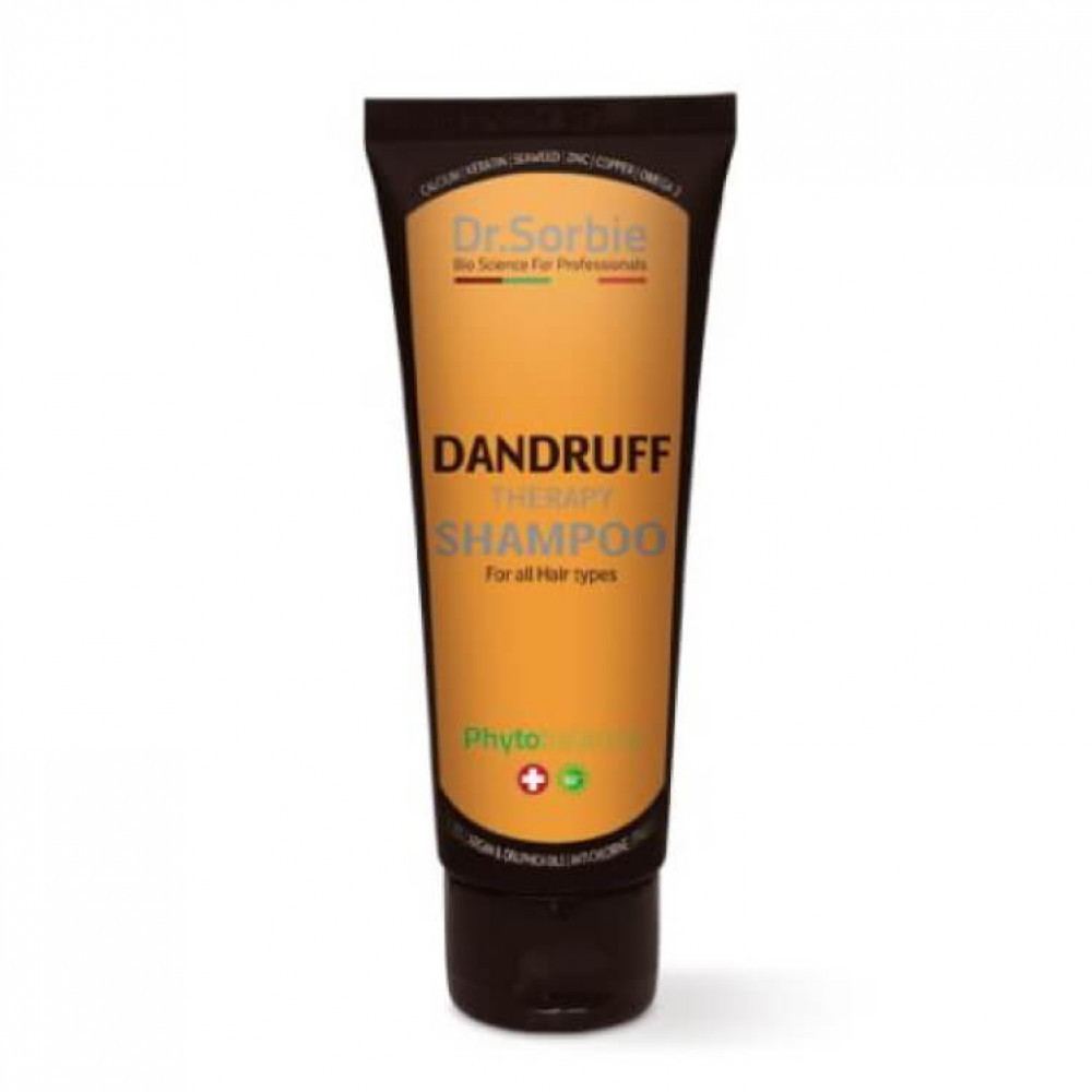 Dr.Sorbie Dandruff Shampoo терапевтический шампунь против перхоти для волос всех типов, 75 ml