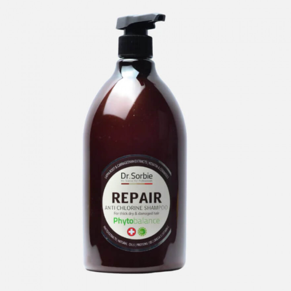 Dr.Ѕогbiе Repair – Anti chlorine shampoo Відновлючий шампунь, 1000 ml