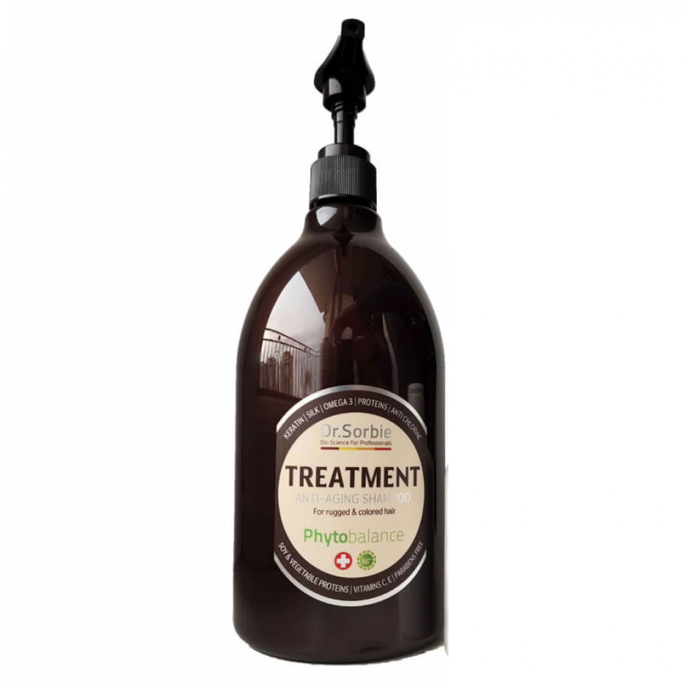 Dr.Ѕогbiе Treatment Anti-Aging shampoo Живильний антивіковий шампунь, 1000 мл