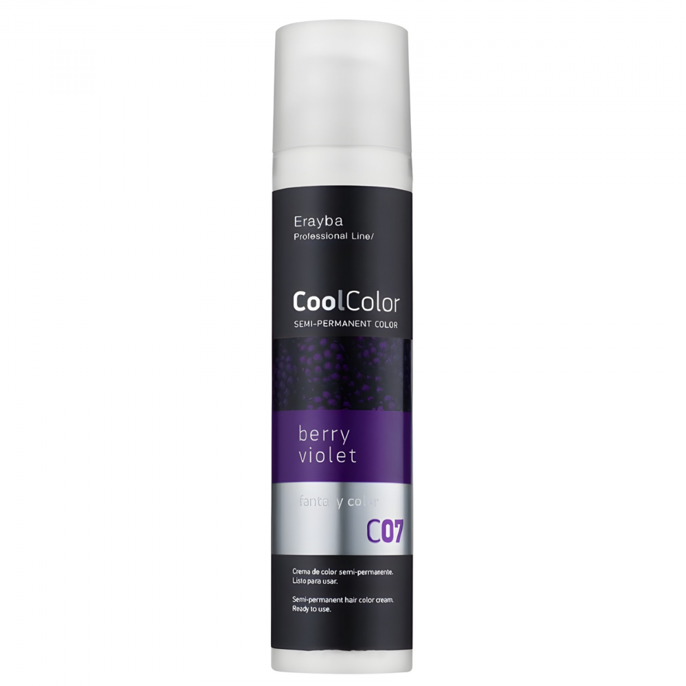 Erayba Cool Color Semi-Permanent Color Cream C07 фиолетовая ягода, 100 ml