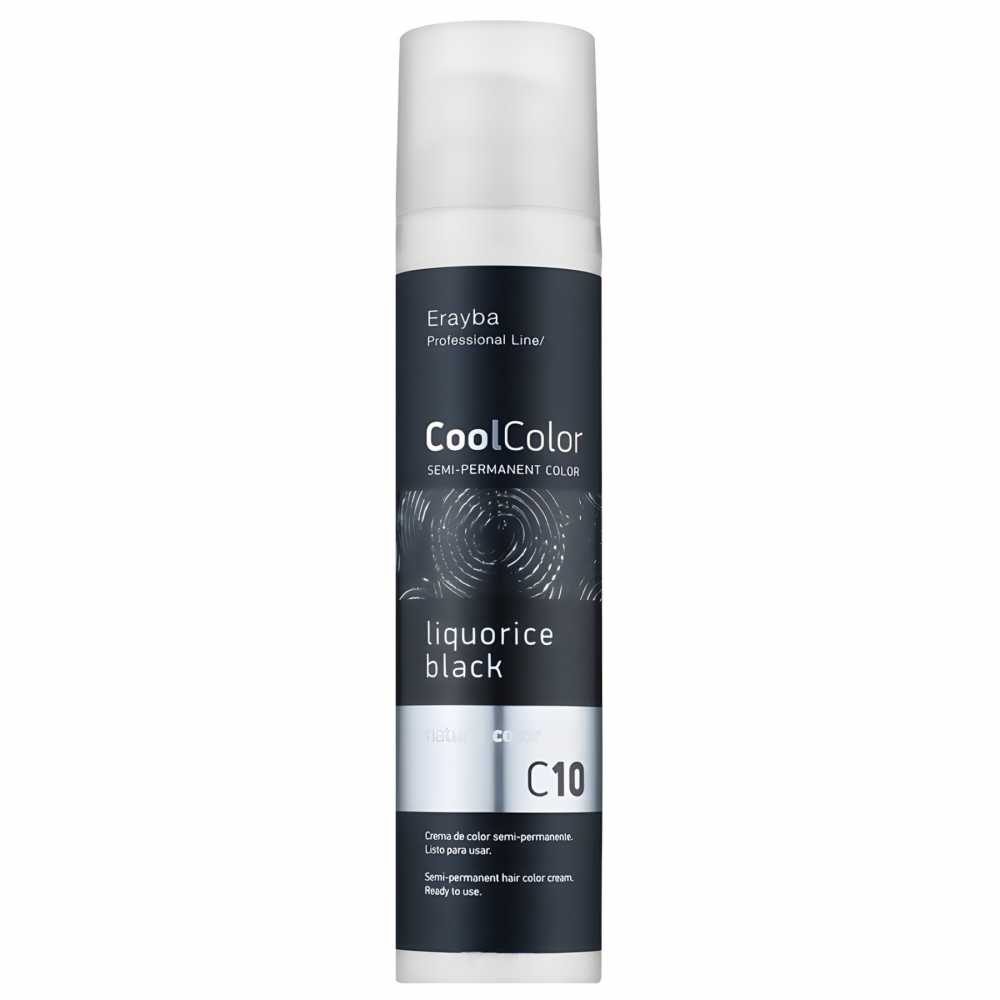 Erayba Cool Color Semi-Permanent Color Cream C10 черный, 100 ml