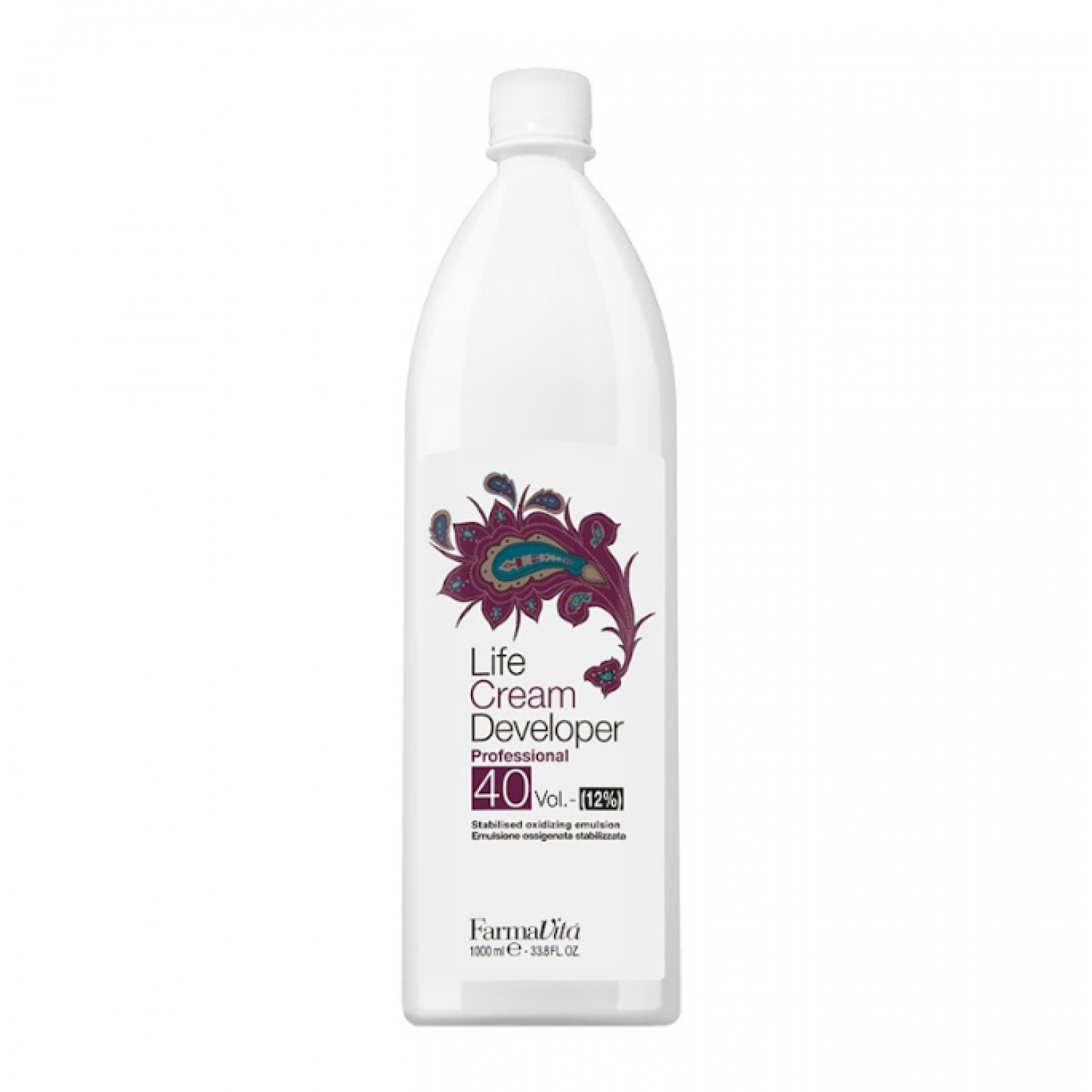 FARMAVITA Life Color Plus Эмульсия 12% CREAM DEVELOP (40 VOL.) 1L НФ-00028923