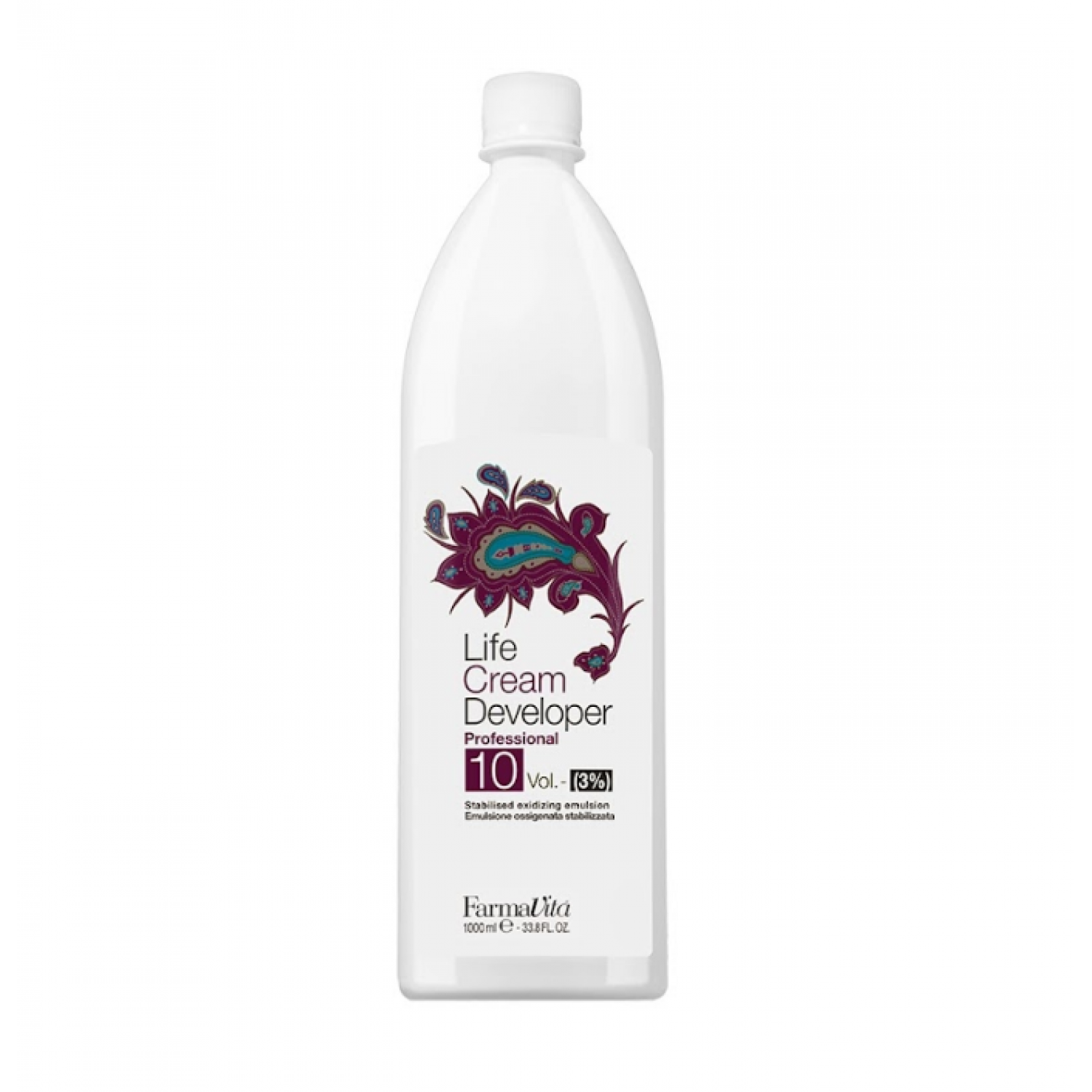 FARMAVITA Life Color Plus Эмульсия 3% CREAM DEVELOPER (10 VOL.) 1L НФ-00028920