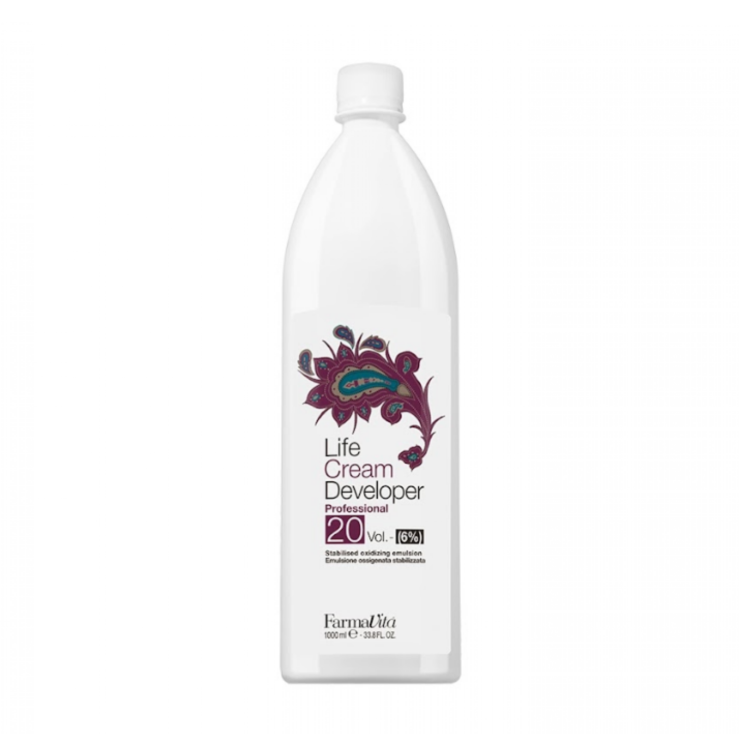 FARMAVITA Life Color Plus Эмульсия 6% CREAM DEVELOPER (20 VOL.)1 L НФ-00028921